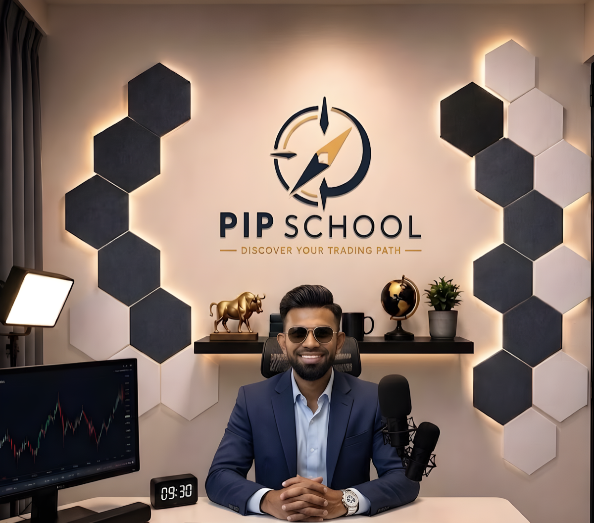 Ryan in the PipSchool studio